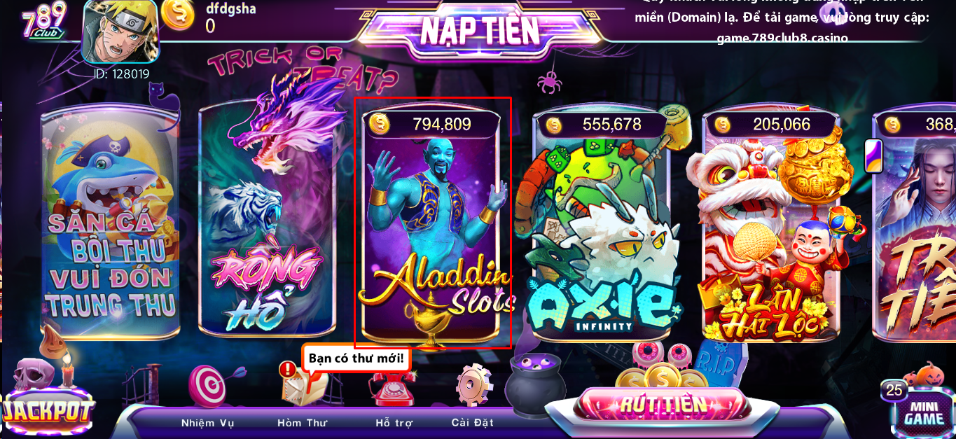 Một số mẹo cơ bản khi chơi Aladdin Slot Nổ Hũ 789 Club